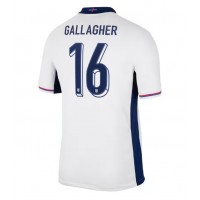 Camiseta Inglaterra Conor Gallagher #16 Primera Equipación Eurocopa 2024 manga corta